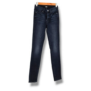 Paige Women's Hoxton‎ Ultra Skinny Jeans Dark Wash Size 24 Needs New Zipper